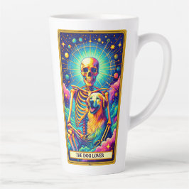 Taza De Café Latte Tarot Dog Lover Mug