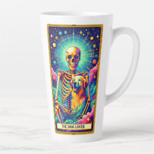 Taza De Café Latte Tarot Dog Lover Mug