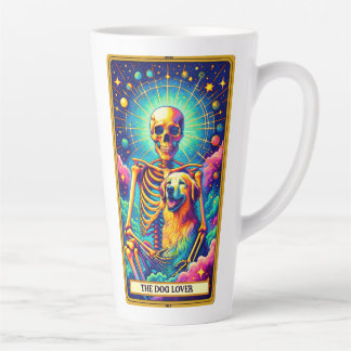Taza De Café Latte Tarot Dog Lover Mug