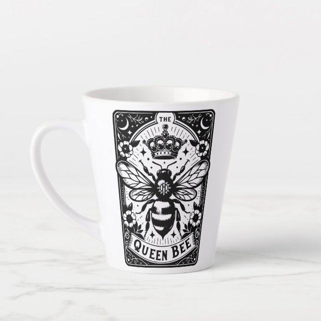 Taza De Café Latte Tarot Queen Bee (Izquierda)