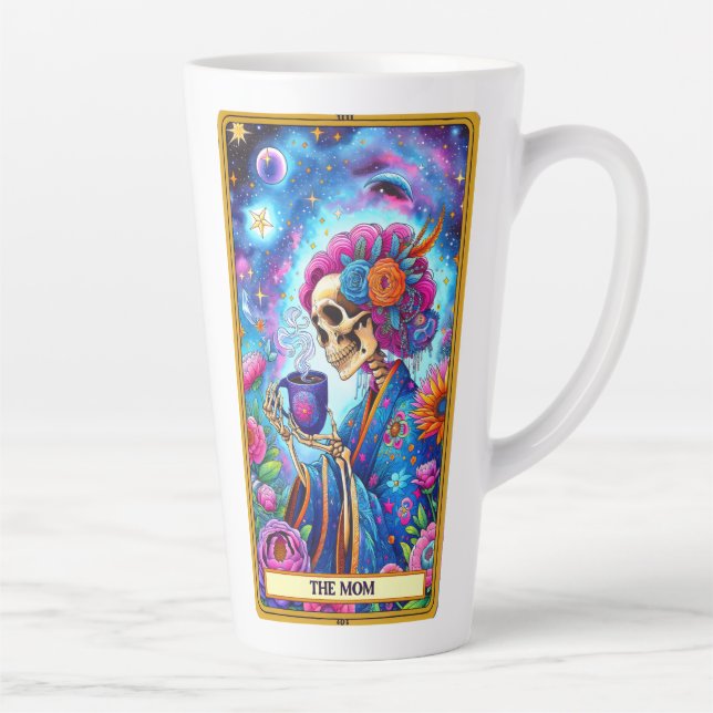 Taza De Café Latte Tarot The Mom Mug (Derecha)