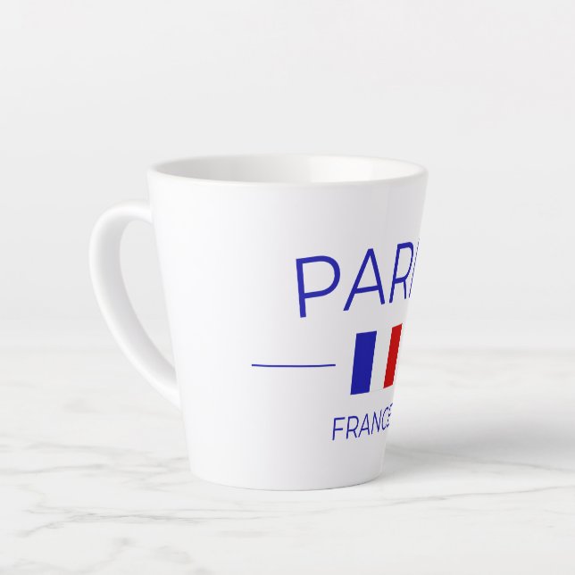 Taza De Café Latte Tasse à café Paris (Ángulo izquierdo)