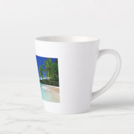 Taza De Café Latte Tasse imprimée bord de mer