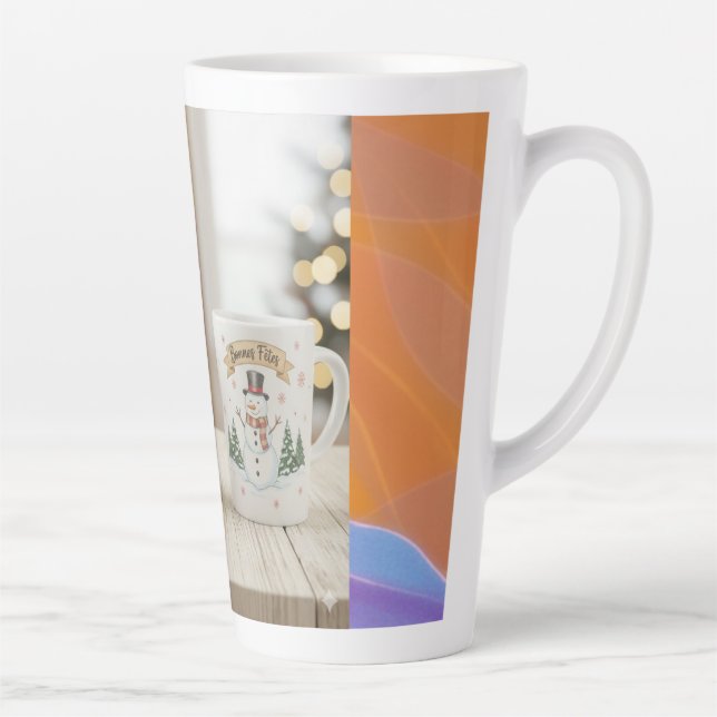 Taza De Café Latte Tasse latte (Derecha)