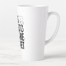 Taza De Café Latte Tasse Latte grande