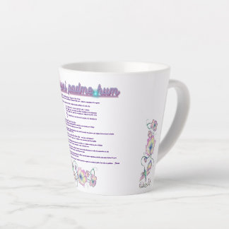 Taza De Café Latte Tasse "Om Mani Padme Hum" Méditation