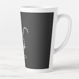 Taza De Café Latte Tauro Diamante Brillante