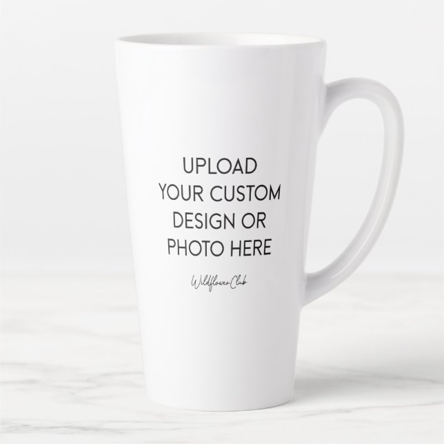 Taza De Café Latte Taza alta para latte de 17oz. (Derecha)