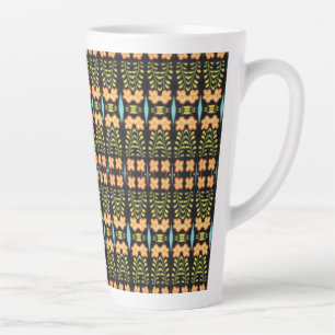 Taza De Café Latte Taza alta para latte NOCTURNO