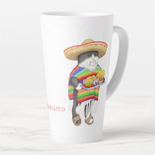 Taza De Café Latte Taza alta para latte WENDELITO