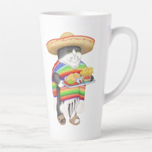Taza De Café Latte Taza alta para latte WENDELITO
