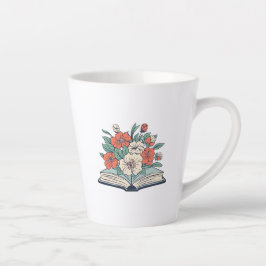 Taza De Café Latte Taza Book Latte