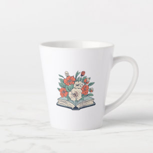 Taza De Café Latte Taza Book Latte