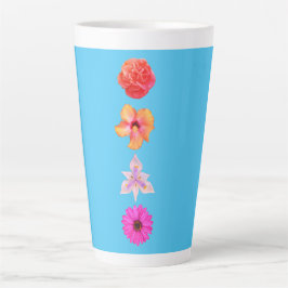 Taza De Café Latte Taza Bouquet Latte