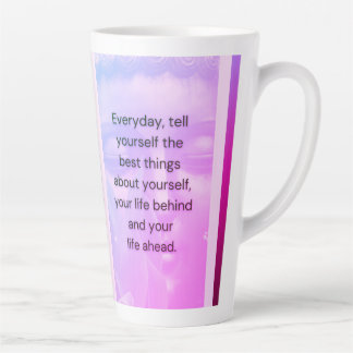 Taza De Café Latte Taza BuddhaToday V2 #10 Zen Latte