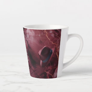 Taza De Café Latte Taza de cerámica para latte de música de papá malh