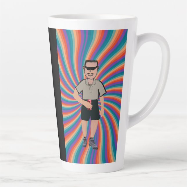 Taza De Café Latte Taza de latte (Derecha)