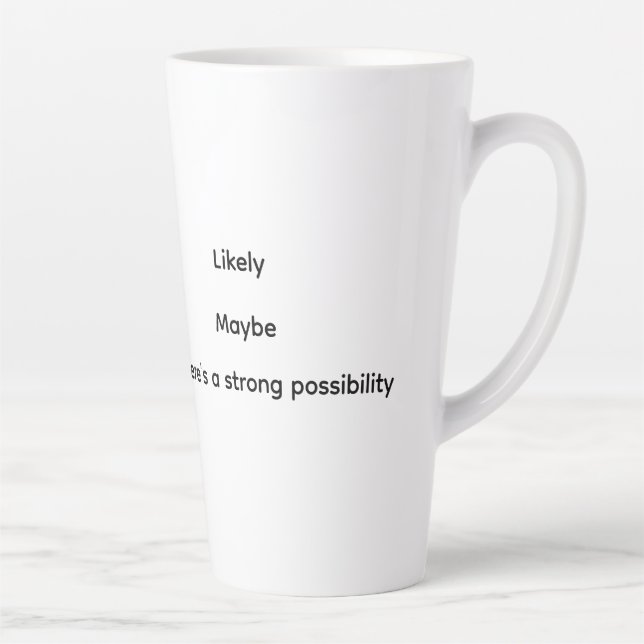 Taza De Café Latte Taza de Latte (Derecha)