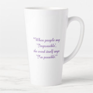 Taza De Café Latte Taza de Latte