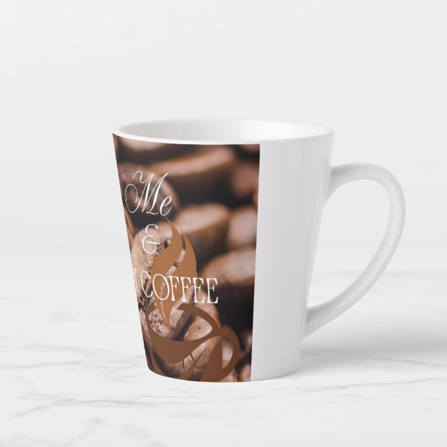 Taza De Café Latte Taza de Latte (Derecha)