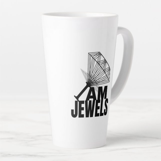 Taza De Café Latte taza de latte (Ángulo derecho)
