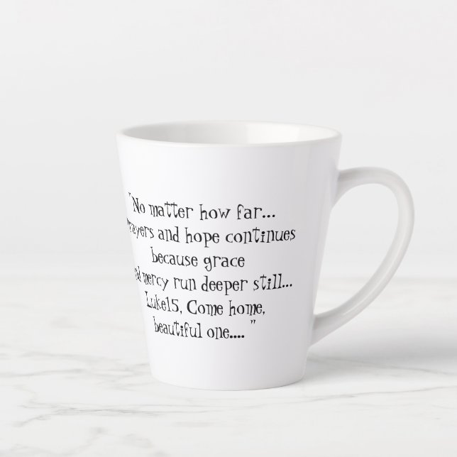 Taza De Café Latte Taza de Latte (Derecha)