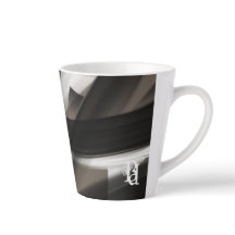Taza de latte abstracta Hogar de Terra’s Susurro S