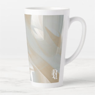 Taza De Café Latte Taza de latte abstracta tendencia del hogar tornad