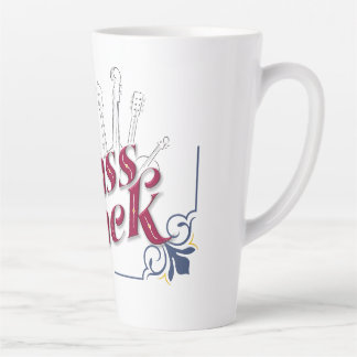 Taza De Café Latte Taza de Latte Aislada Grass Attack