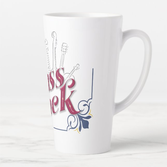 Taza De Café Latte Taza de Latte Aislada Grass Attack (Derecha)