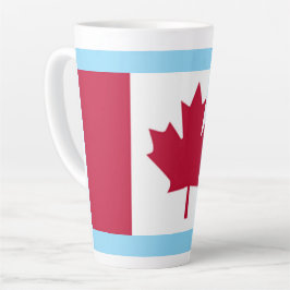 Taza De Café Latte Taza de Latte de Canadá