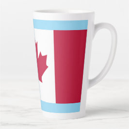Taza De Café Latte Taza de Latte de Canadá