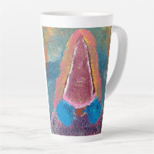 Taza de latte de gnomificación