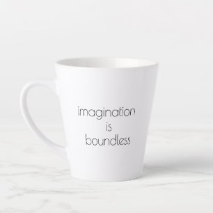 Taza De Café Latte Taza de Latte de Imaginación