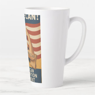 Taza De Café Latte Taza de Latte de la Libertad