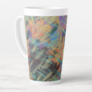 Taza De Café Latte taza de Latte de lluvias de primavera