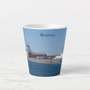 Taza De Café Latte taza de latte de Manitowoc