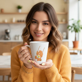 Taza De Café Latte Taza de Latte de Oso