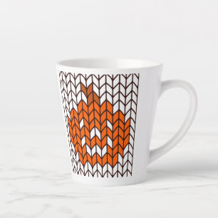 Taza De Café Latte Taza de Latte de punto de LINterna de JACK