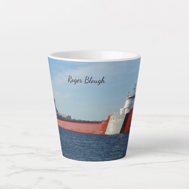Taza De Café Latte taza de latte de Roger Blough (Anverso)