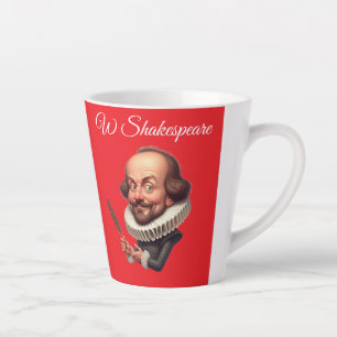 Taza De Café Latte Taza de Latte de Shakespeare
