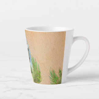 Taza De Café Latte Taza de Latte del Domingo de Ramos