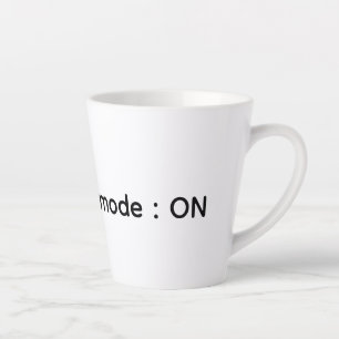 Taza De Café Latte Taza de Latte describe tu mente