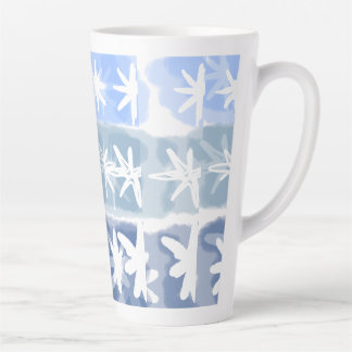 Taza De Café Latte Taza de Latte - días de invierno