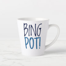 Taza de Latte Estándar - ¡Olla Bing!