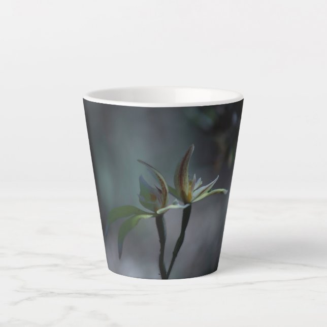 Taza De Café Latte taza de latte gótico de primavera (Anverso)