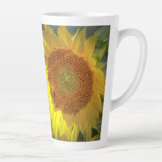 Taza De Café Latte Taza de latte 'Levántate y brilla'
