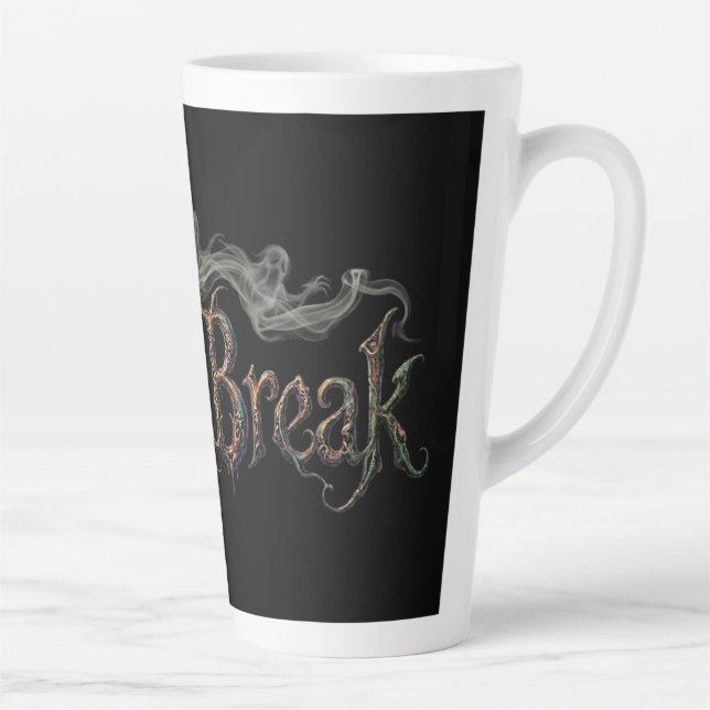 Taza De Café Latte Taza de latte Master Nature's Quick Break (Derecha)