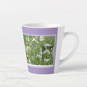 Taza De Café Latte Taza de Latte Mayflowers