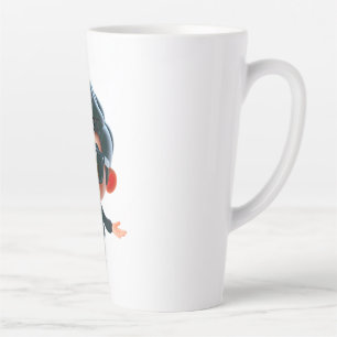 Taza De Café Latte Taza de Latte Minimalista Confía en la Naturaleza 